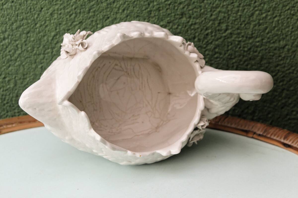 Swan centerpiece, signed Antonio Zen, Italy