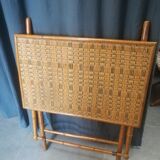 Salon de jardin imitation bambou