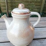 Trio of sandstone pitcher teapots