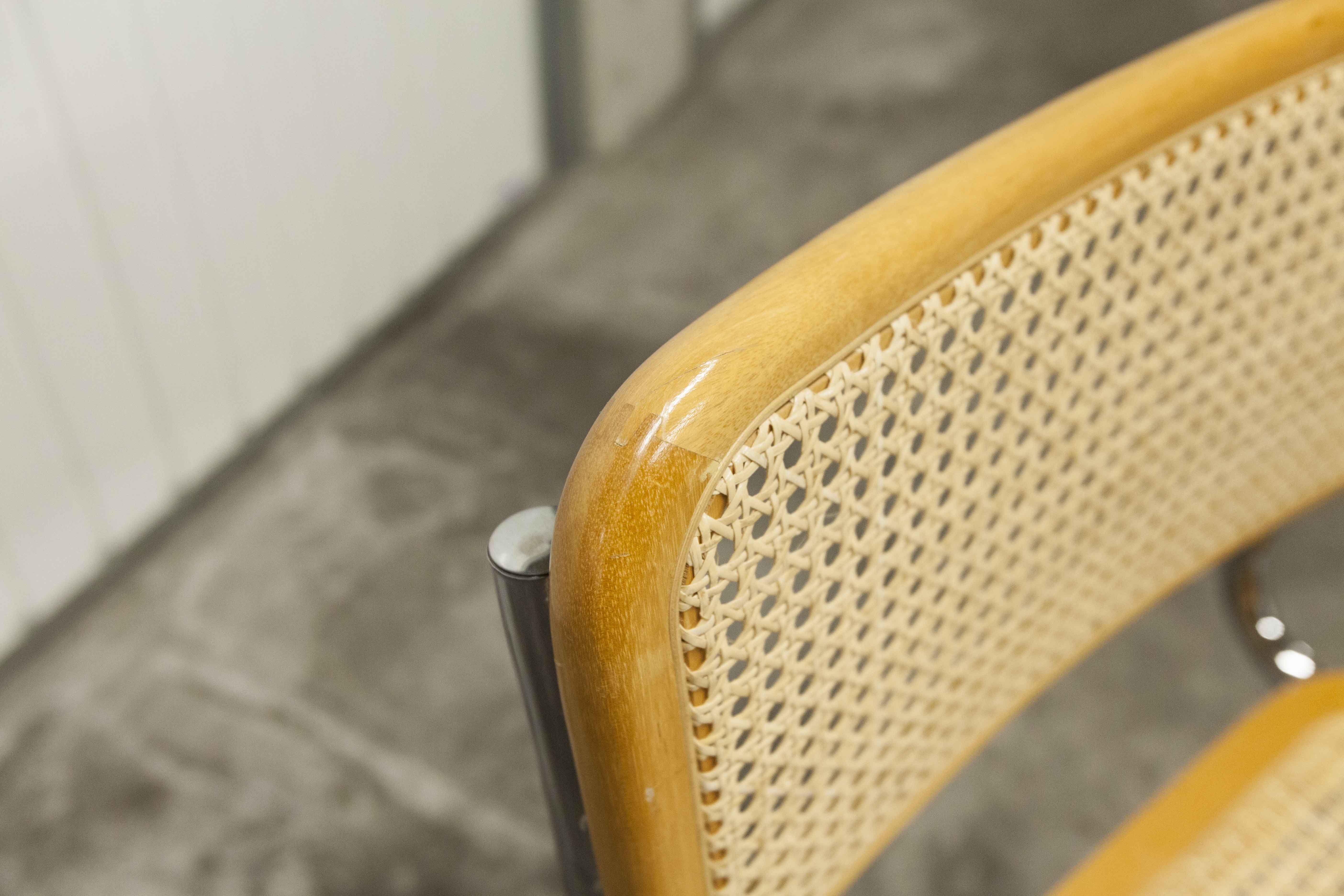 Breuer B32 cannage chair