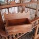 Victorian wooden birdcage