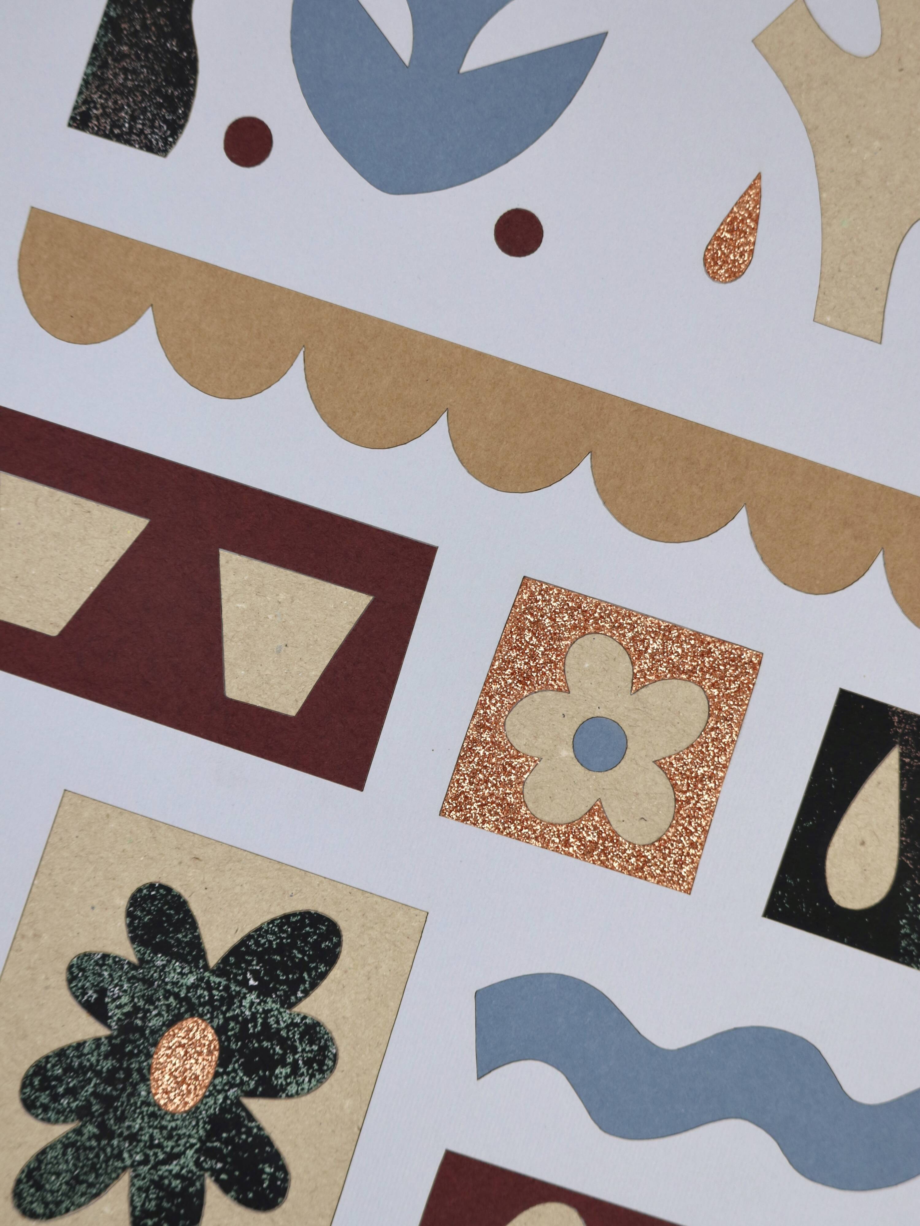 Les Terrasses - collage illustration