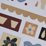 Les Terrasses - collage illustration