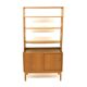 Commode-bibliothèque scandinave en chêne, Suède, 1960