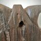 Vintage Handcarved African Wood Mask: Tribal Wall Decor