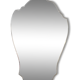 Miroir biseauté "Maléfique"