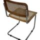 Chaise de design Cesca modèle B32 en chrome