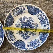 Dessert plates genuine hand engravings ridgway 1792 staffordshire england