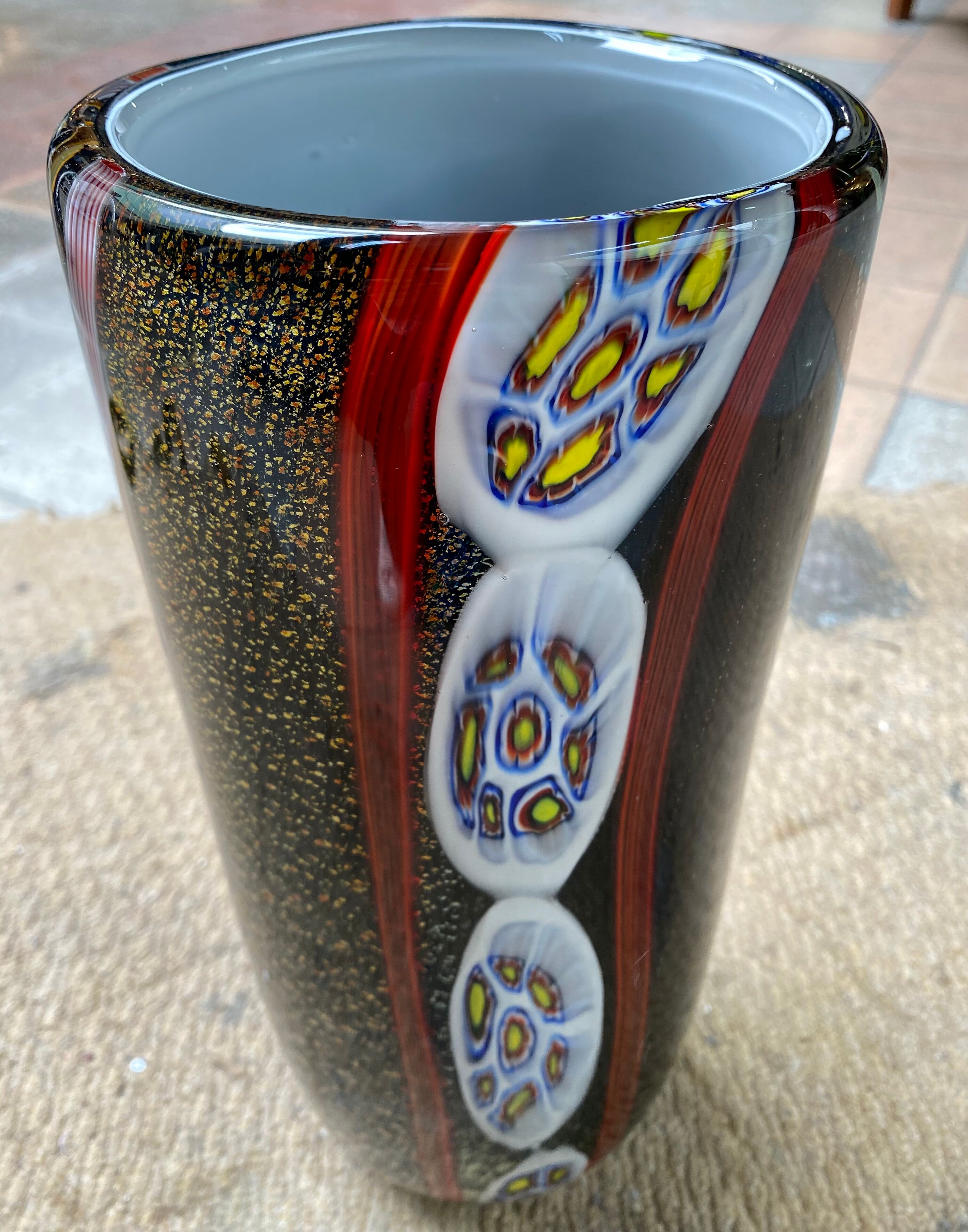 Murano glass vase - 90s