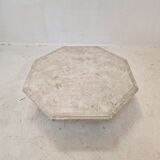 Table basse en pierre années 1980