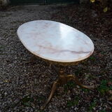 Louis XV style marble coffee table