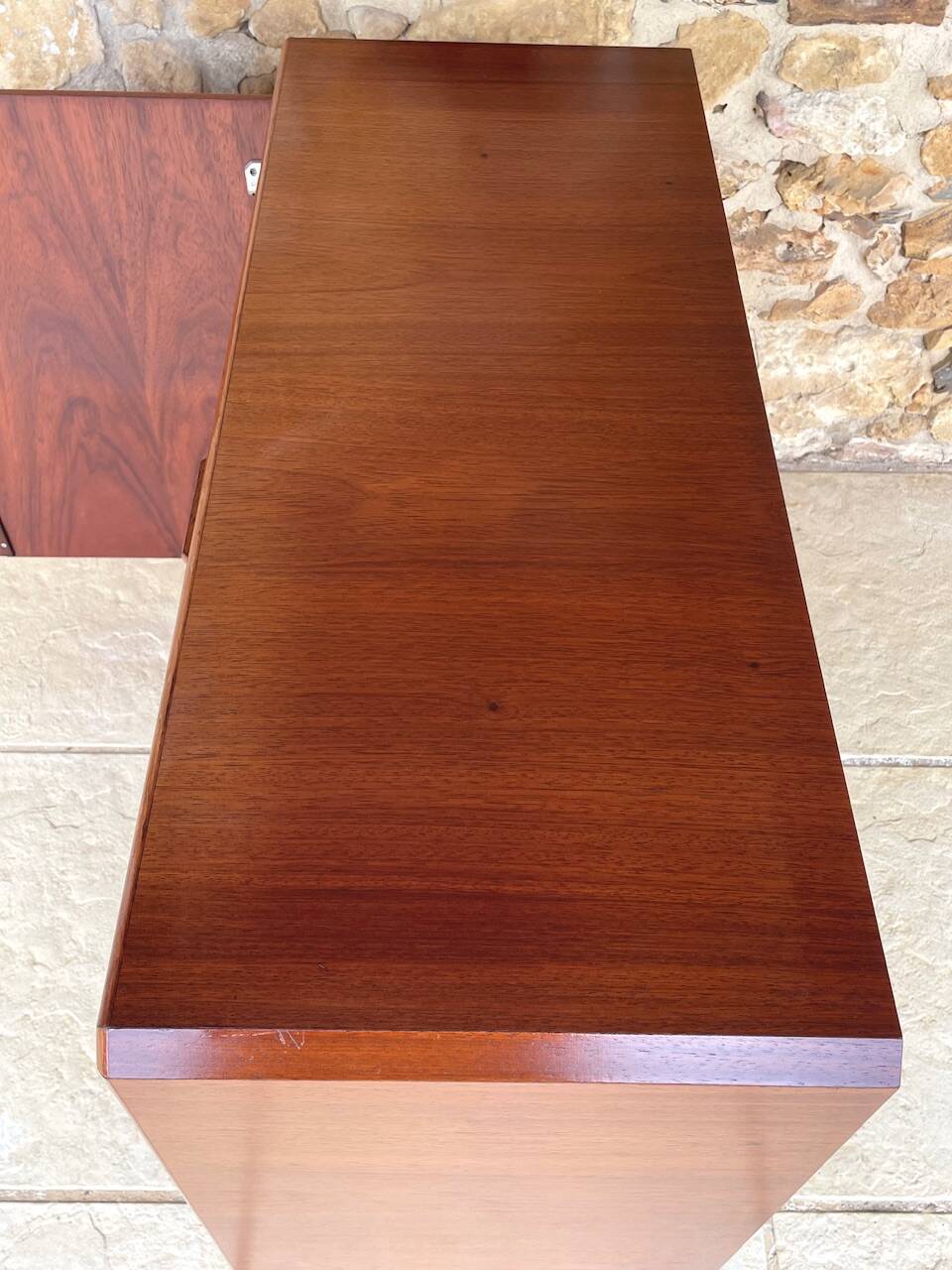 Low buffet, vintage teak storage unit by Hulsta, circa 1970s.