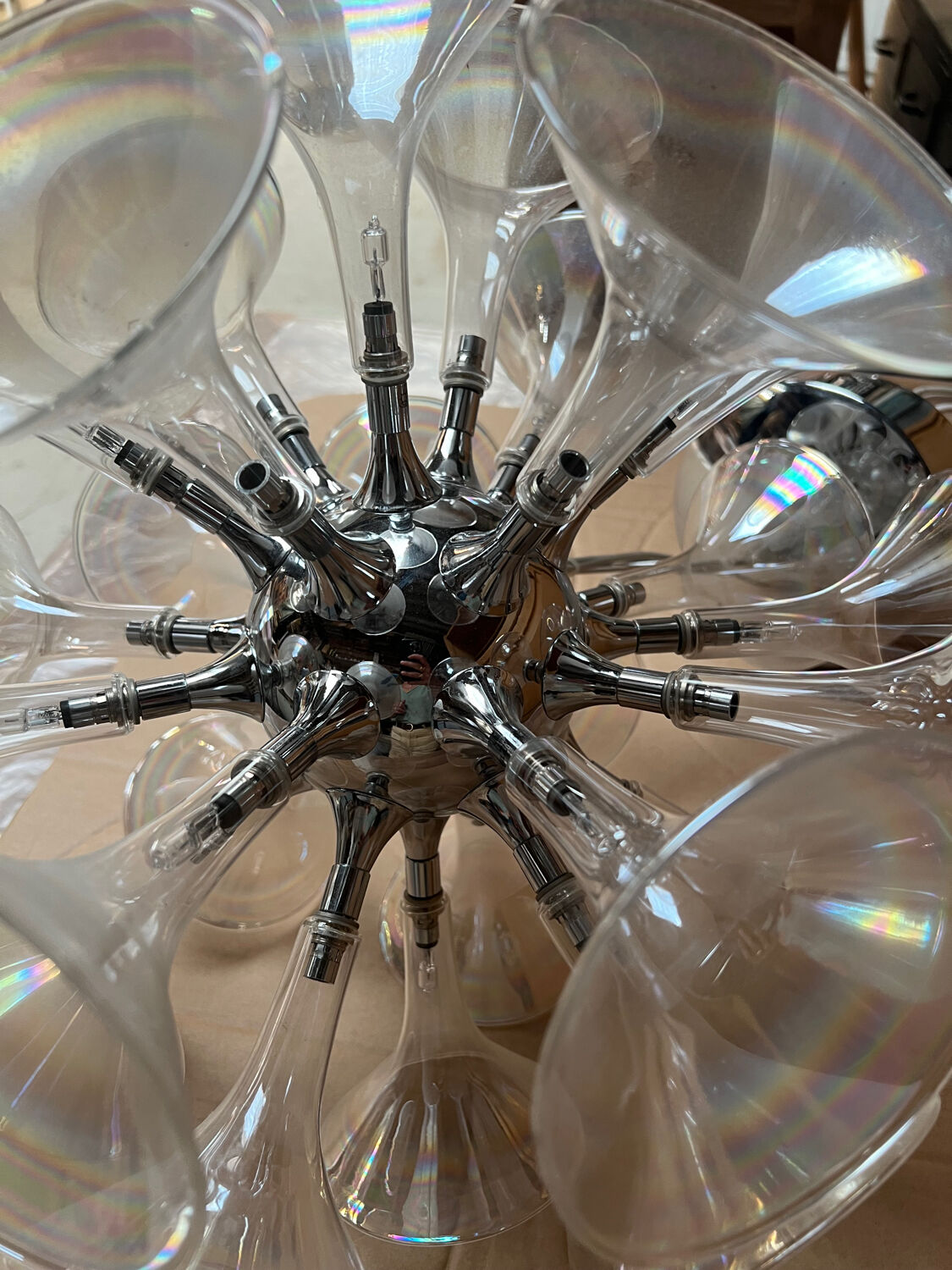 Vintage Sputnik Chandelier