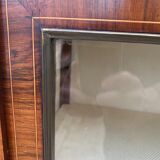 Showcase marquetry 1900 marble