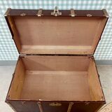 Circled travel trunk