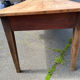 Table de ferme pied fuseau