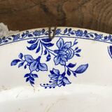 Large antique decorative Gien platter