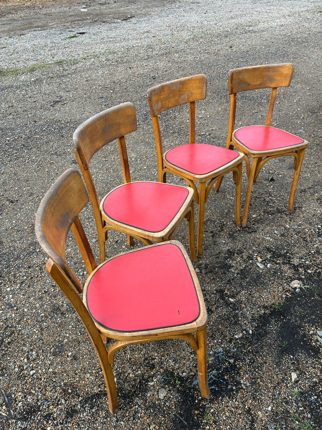 4 Baumann bistro chairs