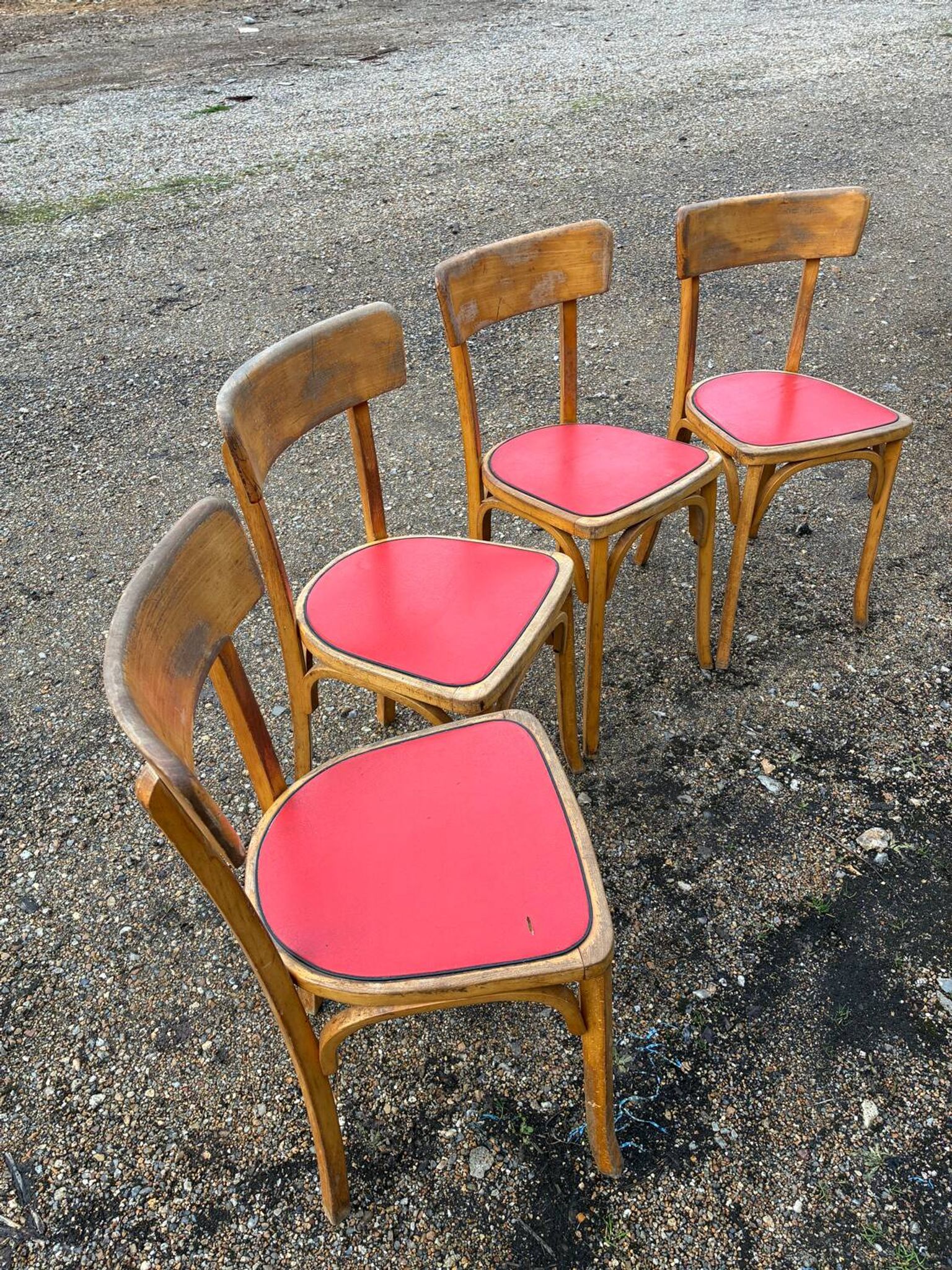 4 Baumann bistro chairs