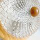 Plafonnier ou applique en verre