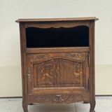 Antique 18th century oak jam jar