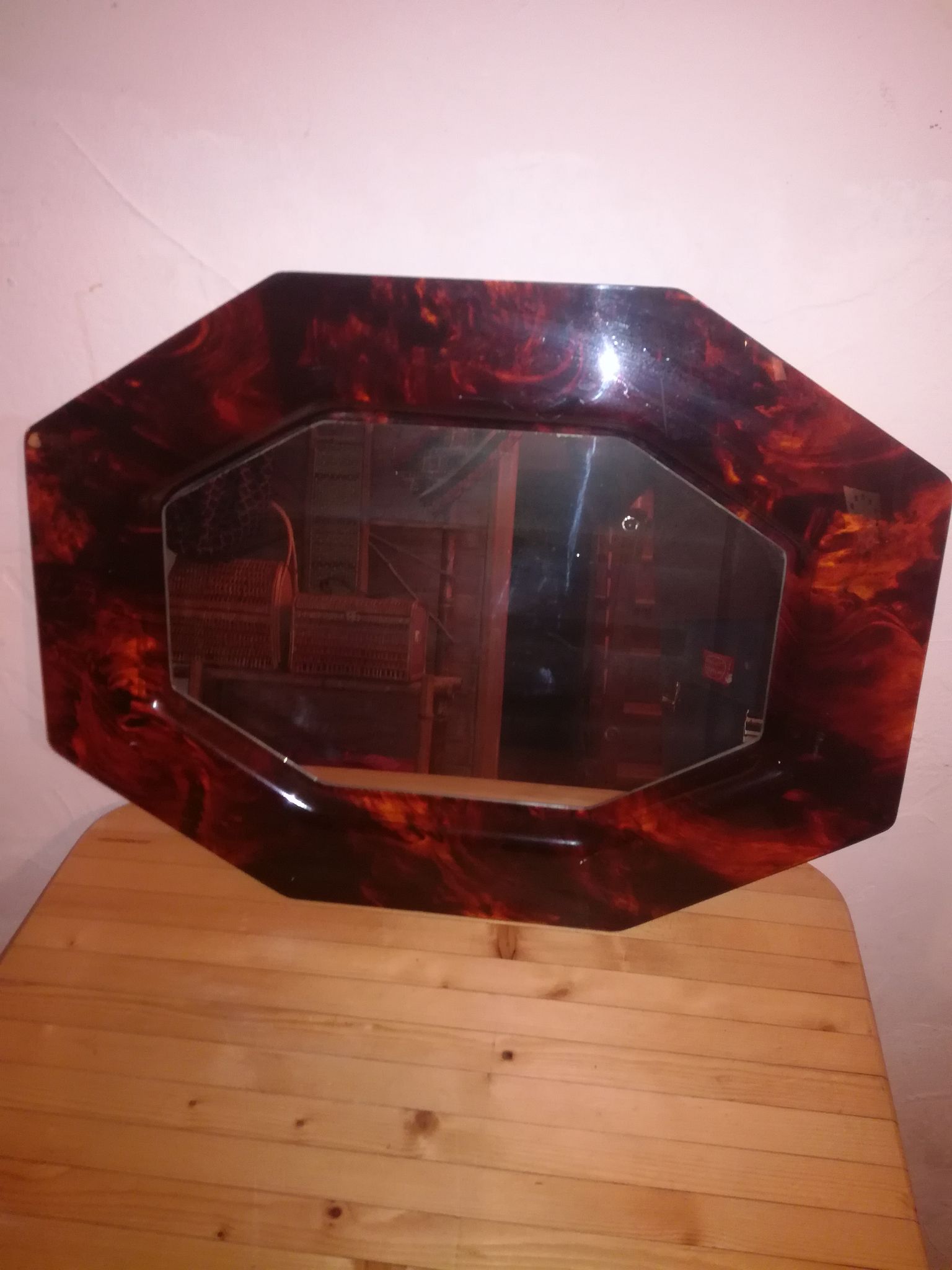 Art deco mirror - 60x45cm