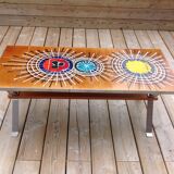 Vintage ceramic coffee table