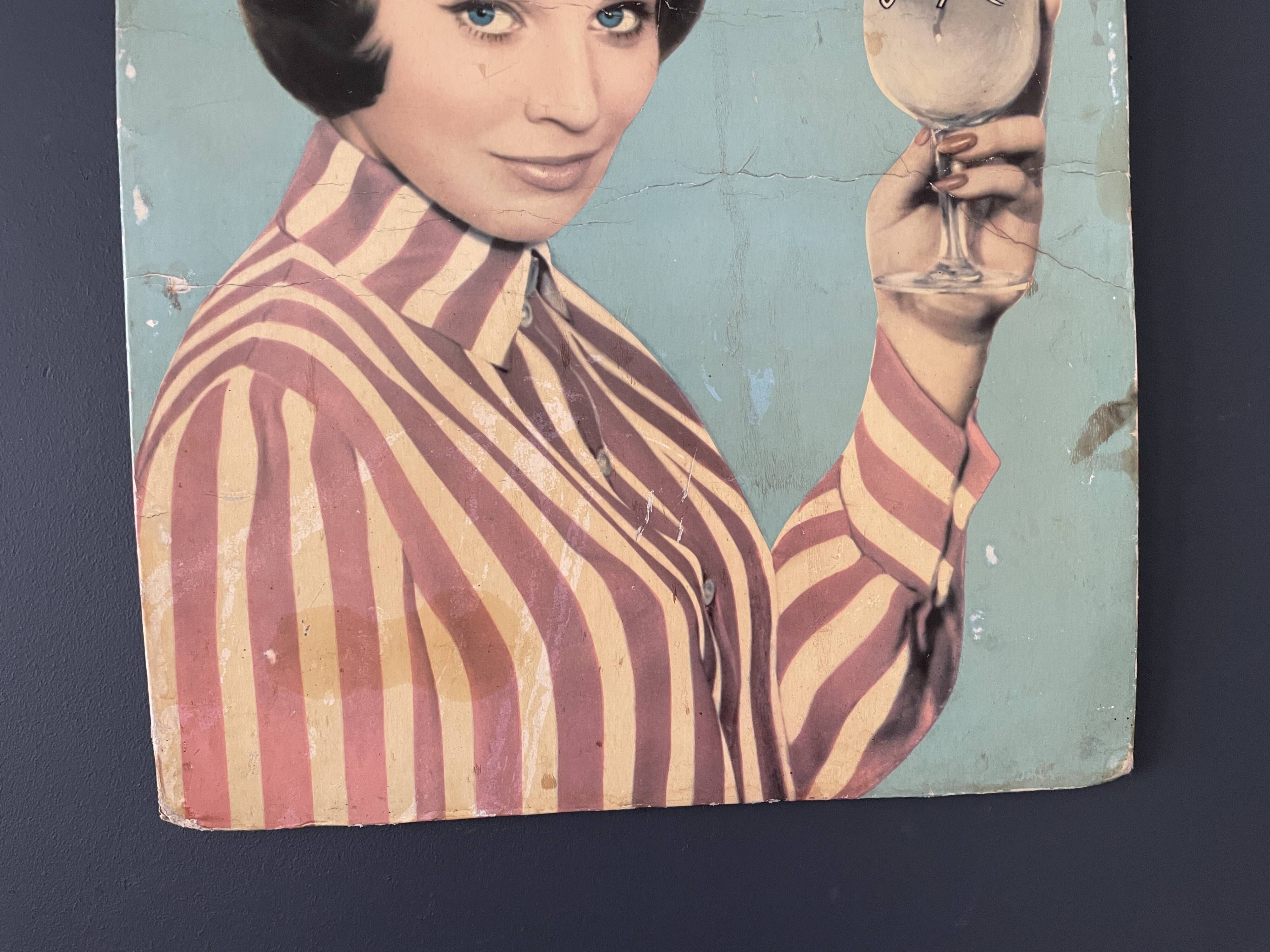 Beer advertising 1970's vintage original advertising poster photography colour