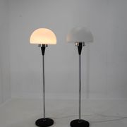 Pair of two floor lamps by Jaroslav Bejvl for Lidokov, 1960s