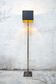Brass, marble and leather lamp designed by Trussardi Atelier Anni 2000 For the theatre restaurant in