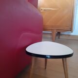 Formica tripod side table