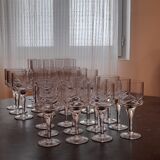Service de 48 verres cristal