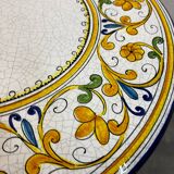 Outdoor table signed Grandi Maioliche Ficola hand-painted Italy