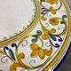Outdoor table signed Grandi Maioliche Ficola hand-painted Italy