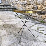 Tripod side table by Mechanical Mirror Works Inc 1950