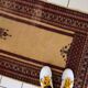 Vintage Pakistani carpet Lahore handmade 77cm x 140cm 1960s, 1C716