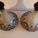 Pair of Danish ceramic lamps by Arne Fine Nielsen, 1970.