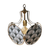 Suspension 5 panels, golden structure