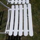 Ensemble de 4 anciennes chaises de jardin