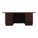 Walnut desk, Danish design, 1960s, production: Denmark