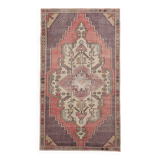 Tapis oriental persan vintage terracotta