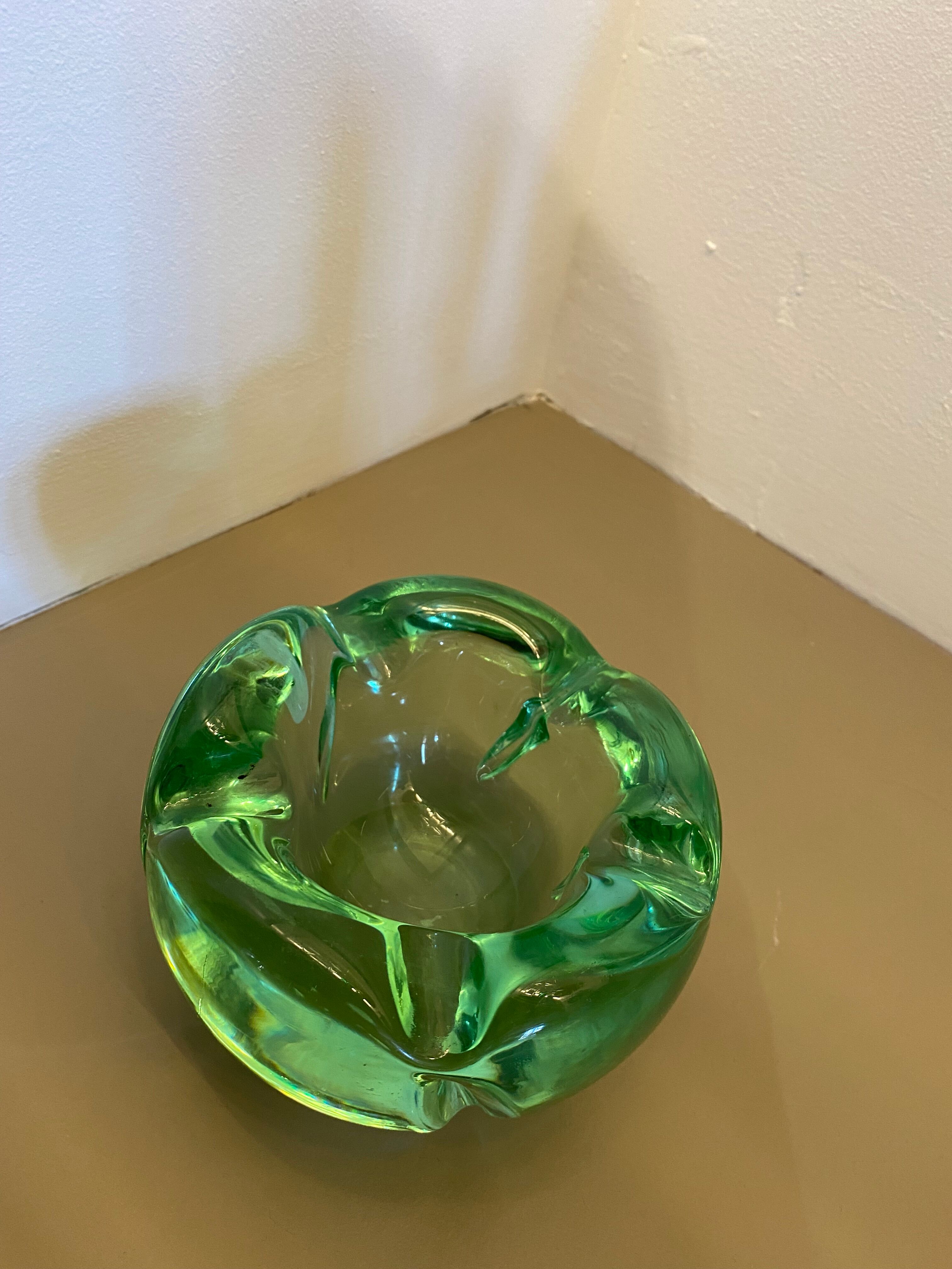 Cendrier en cristal Daum