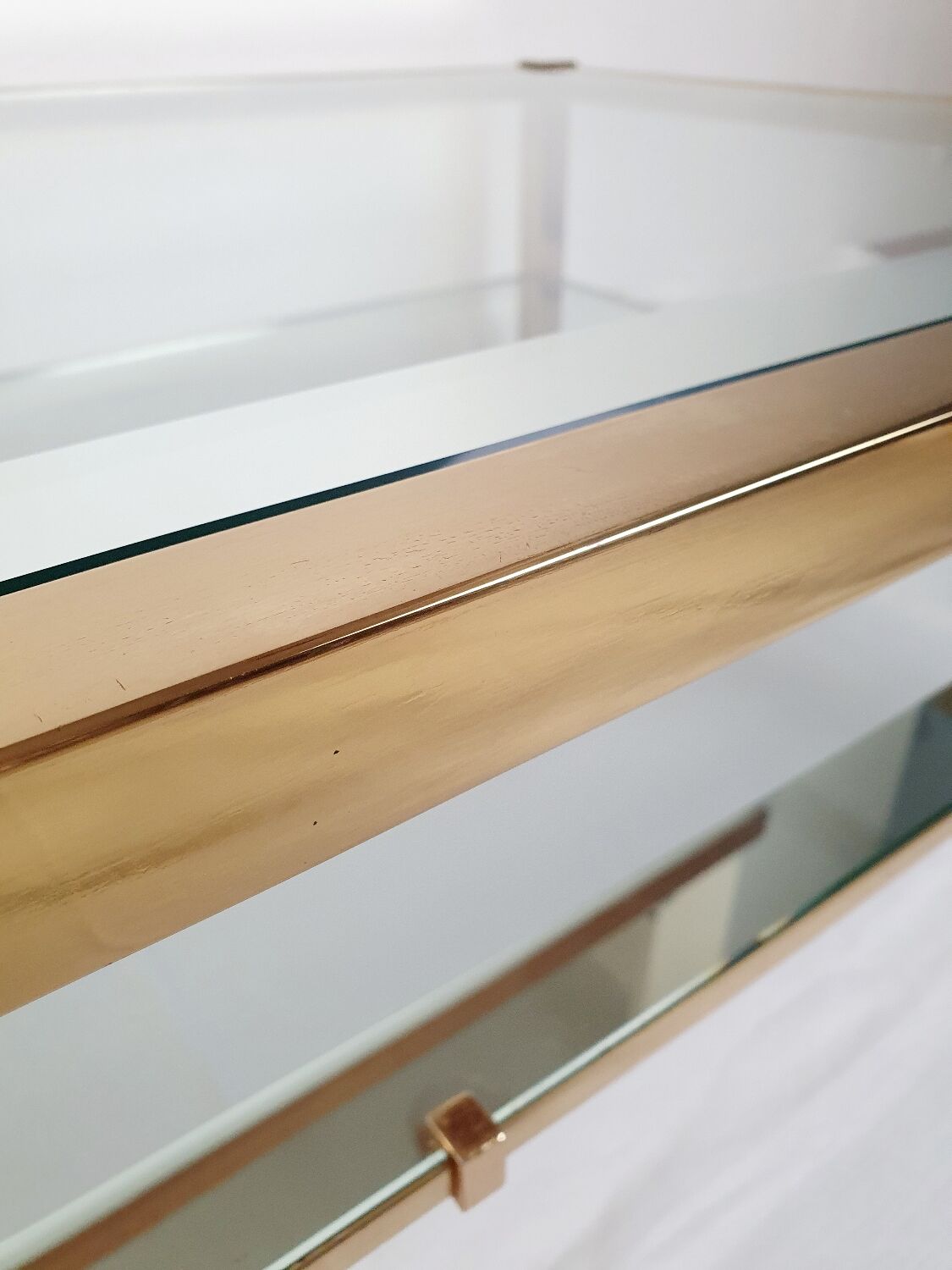 Mara coffee table double trays Italy