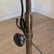 Lampadaire industriel atelier vintage