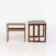 “Model 219” nesting tables by Johannes Andersen & Illum Wickelso
