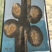 embossed paper work Kijno 1980