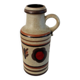 Vase de sol vintage en céramique West Germany