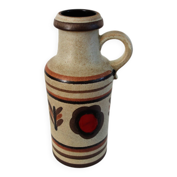 Vase de sol vintage en céramique West Germany