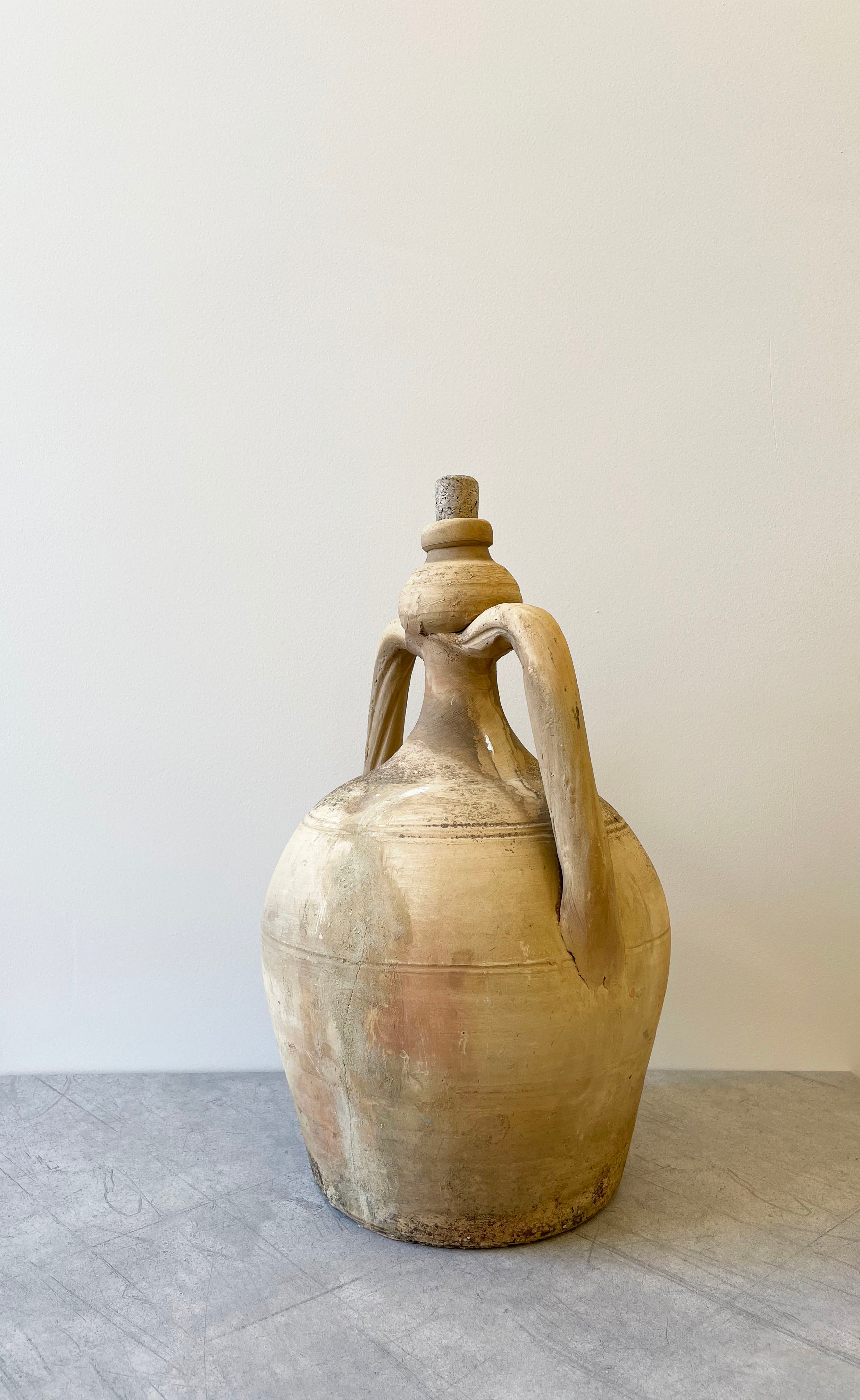 Antique unglazed amphora