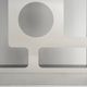 Brushed stainless steel perforated bookshelf by Capucine Cassaigne, France, 2026